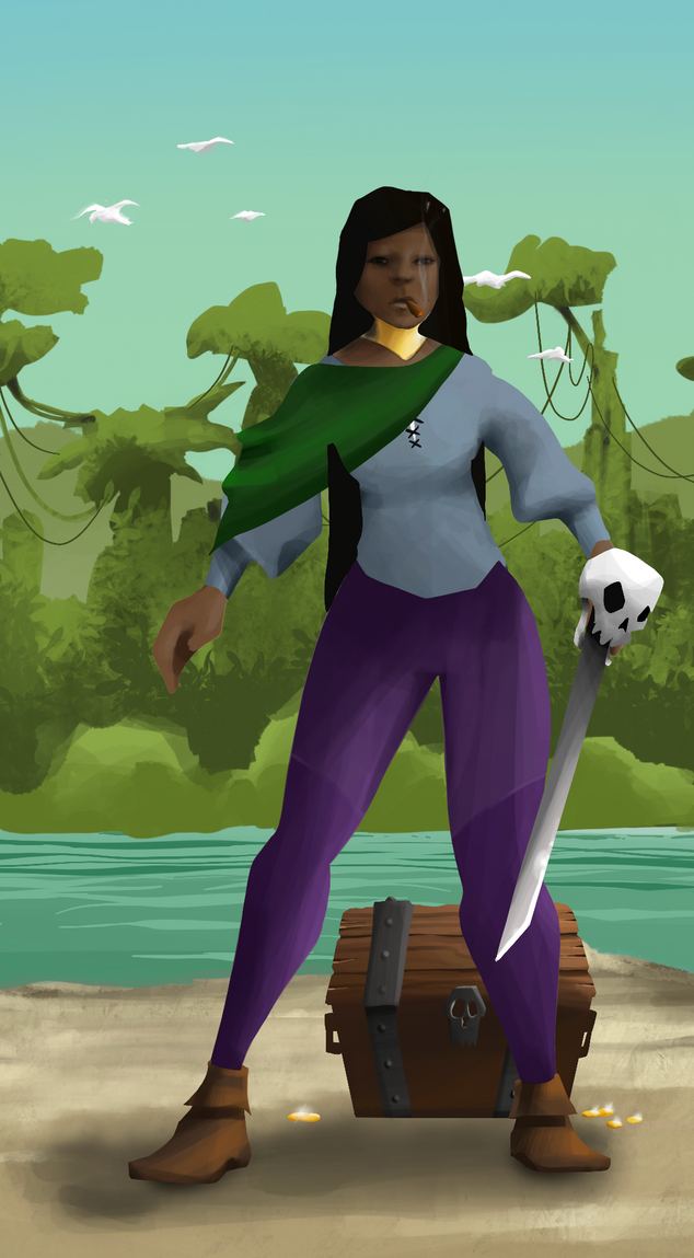 AlgoSeas Pirate #32759 NFT on Algorand