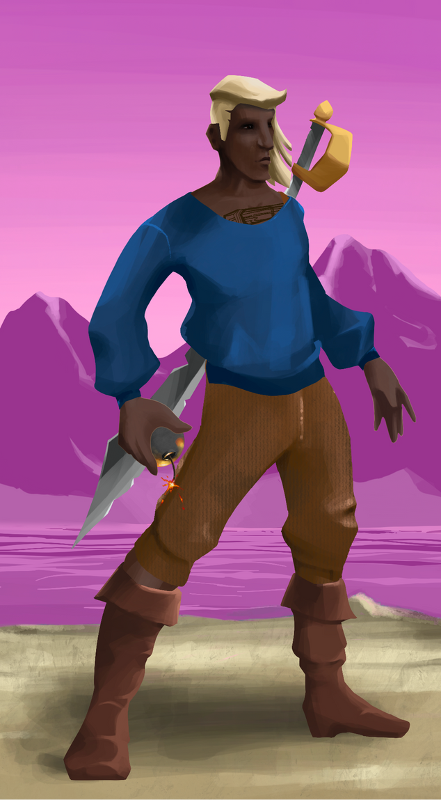 AlgoSeas Pirate #32764 NFT on Algorand