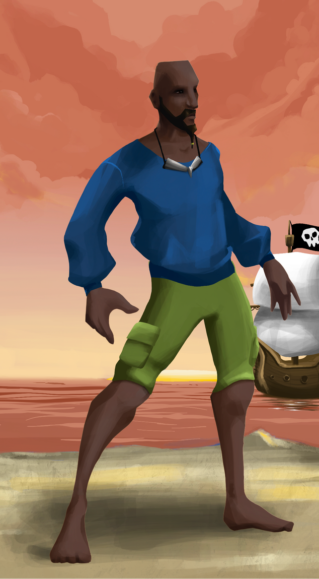 AlgoSeas Pirate #32786 NFT on Algorand