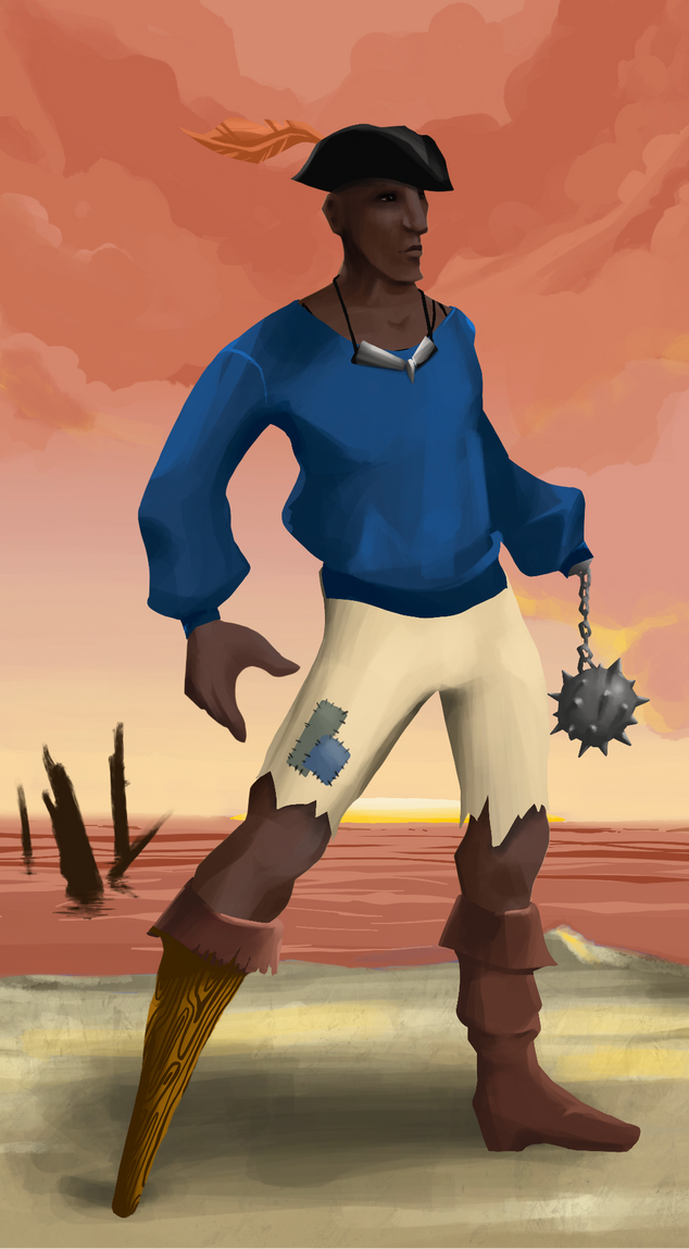 AlgoSeas Pirate #32787 NFT on Algorand