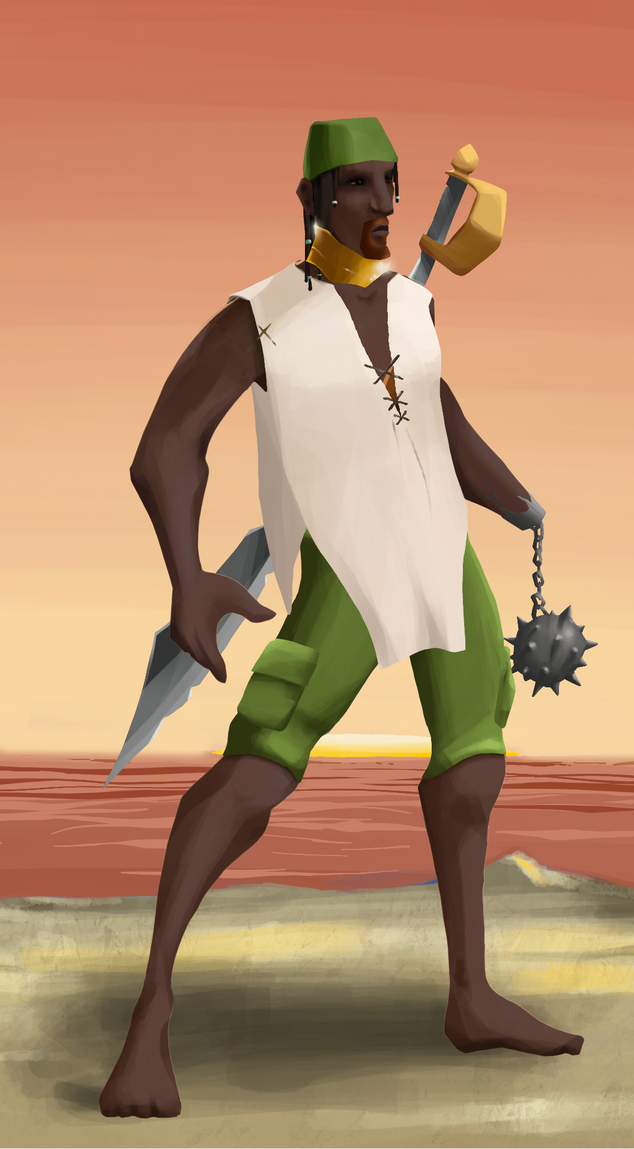 AlgoSeas Pirate #32810 NFT on Algorand