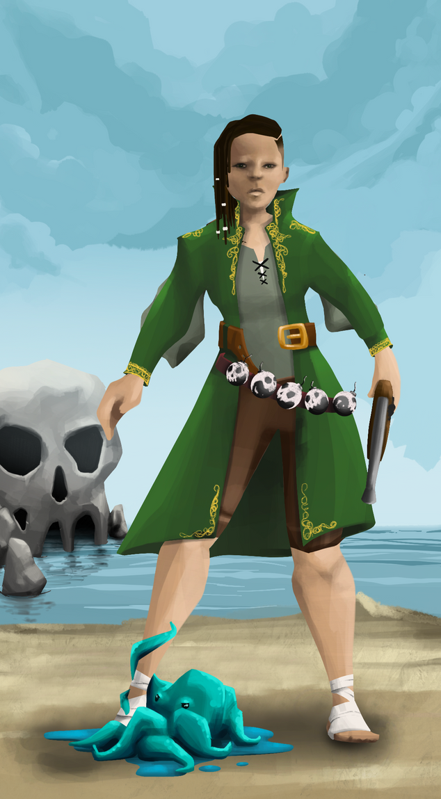 AlgoSeas Pirate #32828 NFT on Algorand