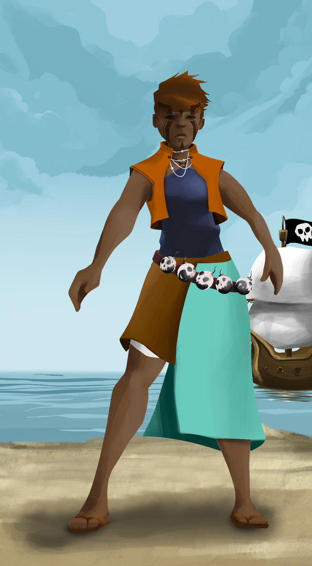 AlgoSeas Pirate #32838 NFT on Algorand