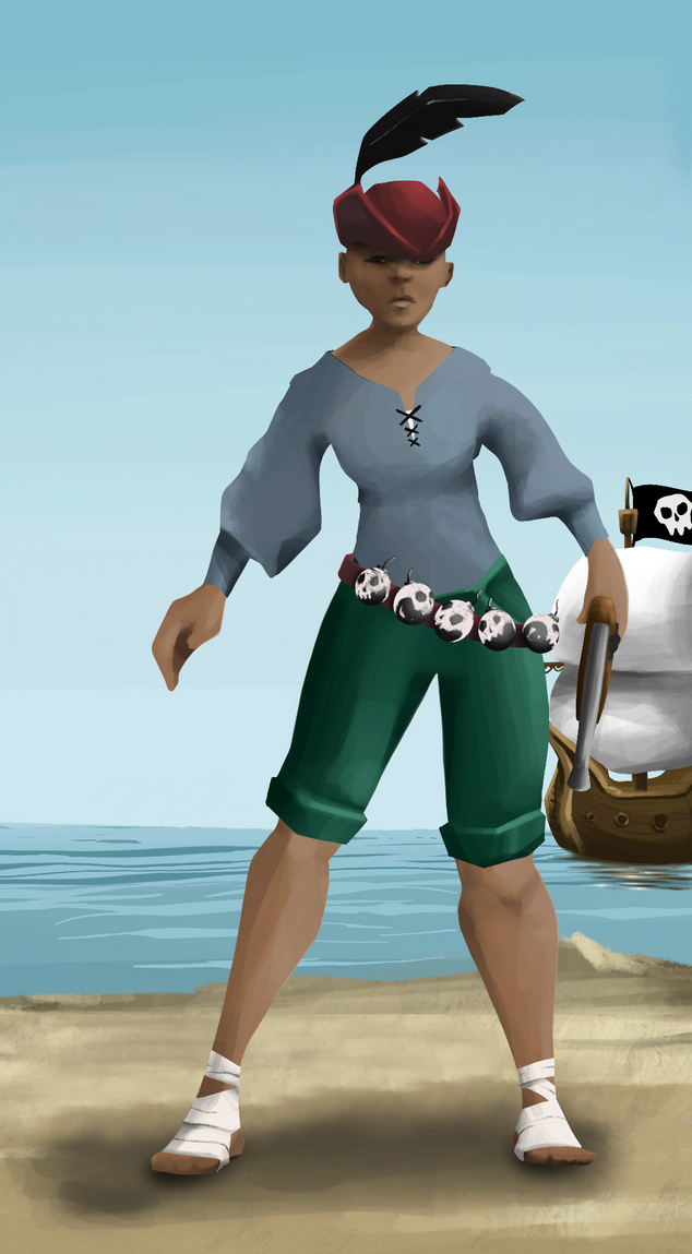 AlgoSeas Pirate #32841 NFT on Algorand