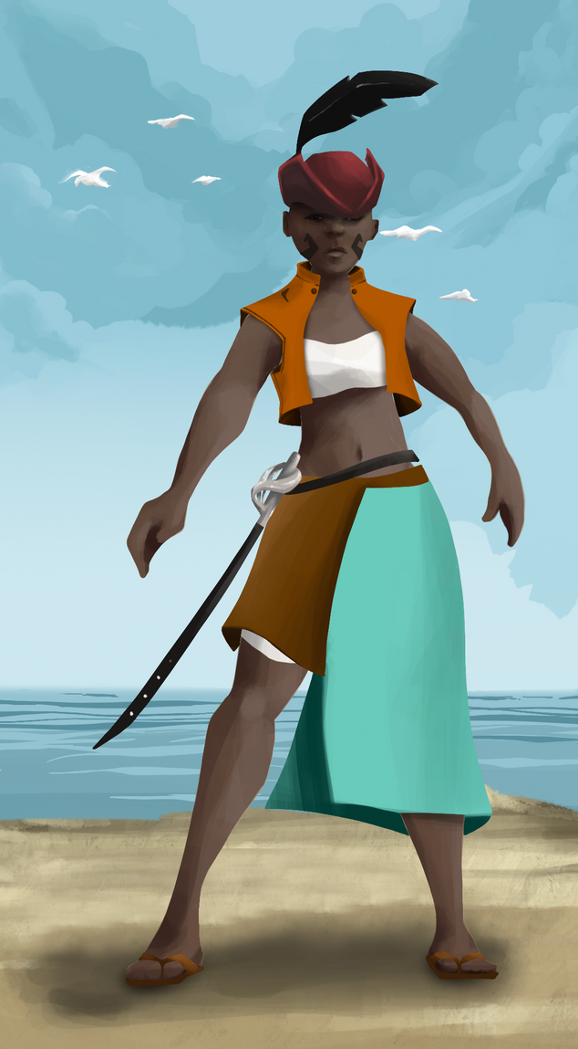 AlgoSeas Pirate #32847 NFT on Algorand