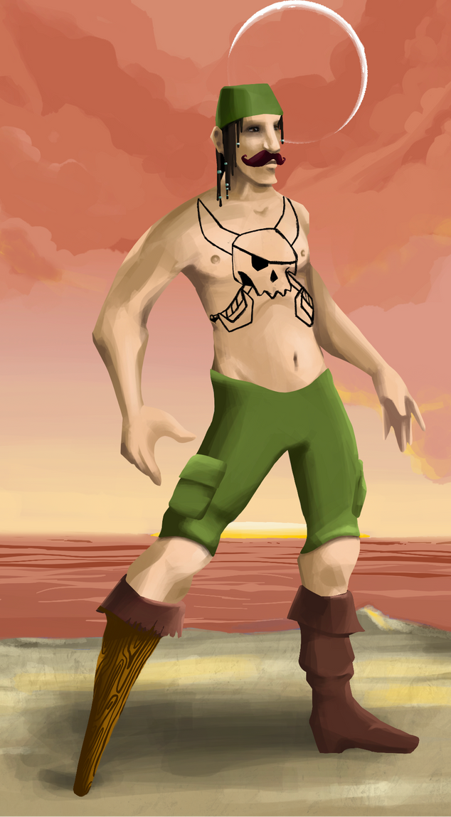 AlgoSeas Pirate #3285 NFT on Algorand