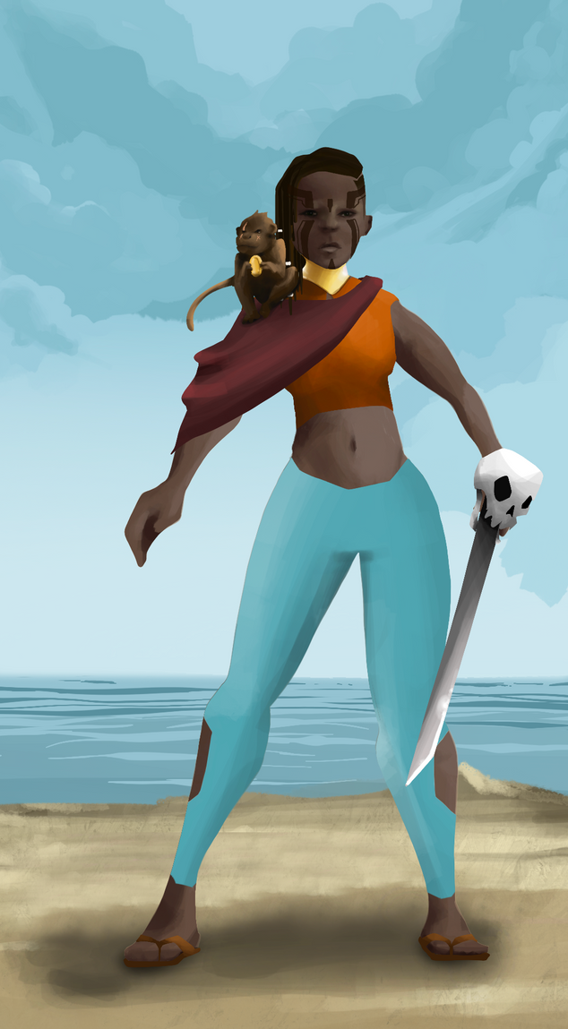 AlgoSeas Pirate #32863 NFT on Algorand