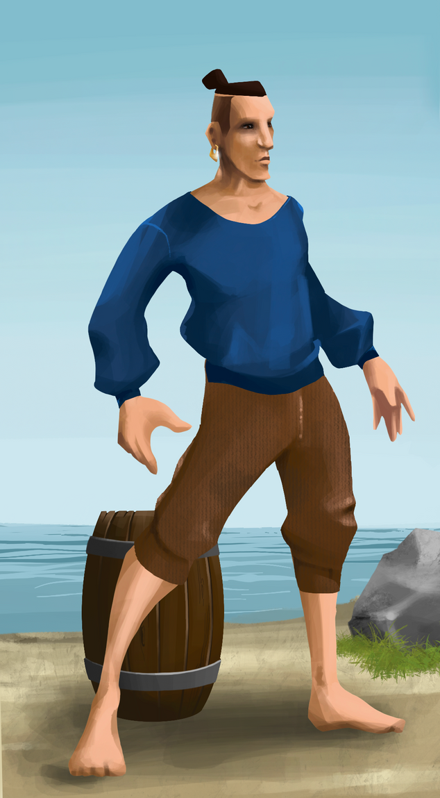 AlgoSeas Pirate #32866 NFT on Algorand