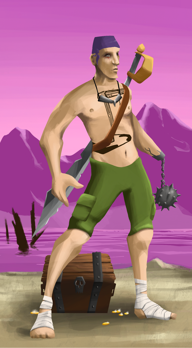 AlgoSeas Pirate #32868 NFT on Algorand