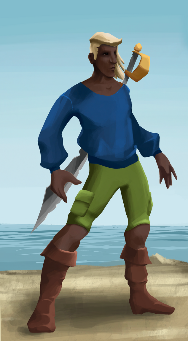 AlgoSeas Pirate #32870 NFT on Algorand