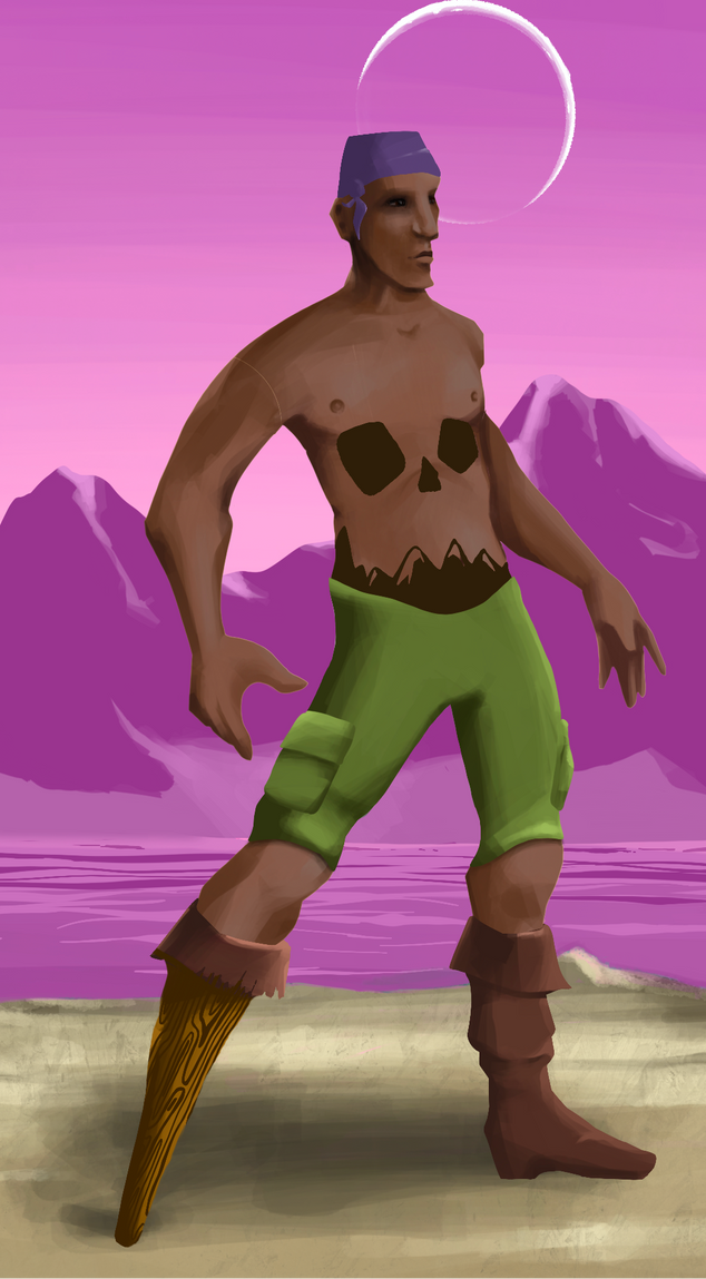 AlgoSeas Pirate #32879 NFT on Algorand