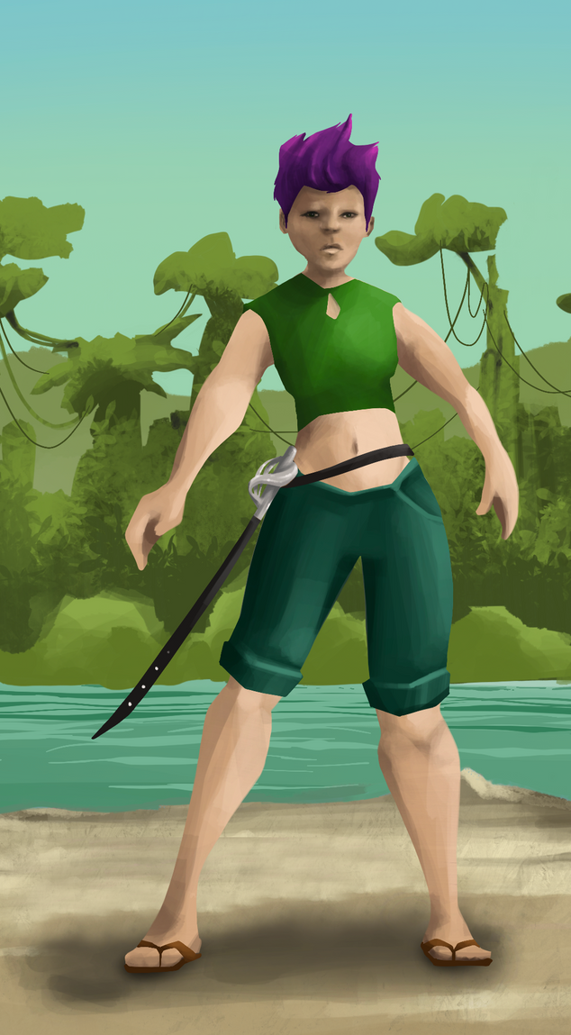 AlgoSeas Pirate #32884 NFT on Algorand