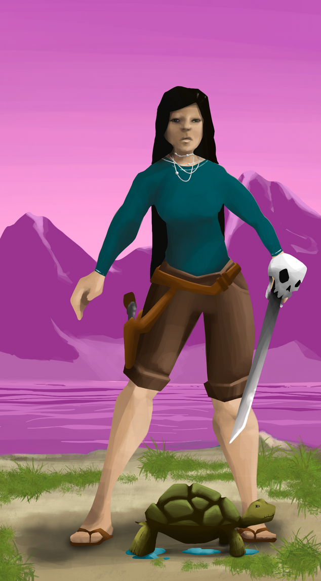 AlgoSeas Pirate #32890 NFT on Algorand