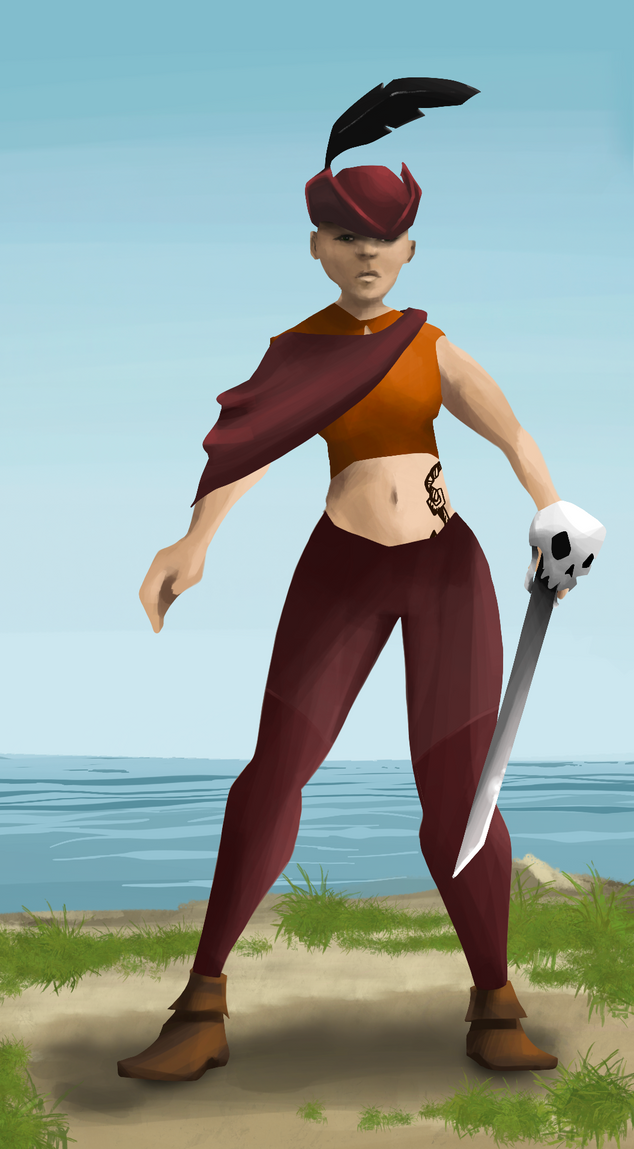 AlgoSeas Pirate #32891 NFT on Algorand