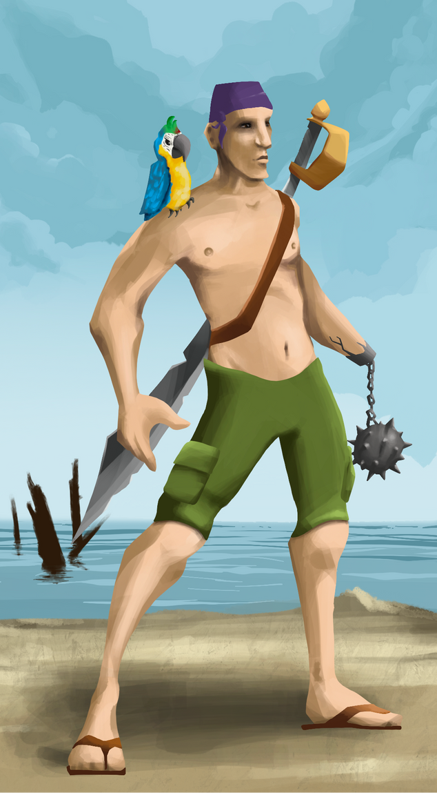 AlgoSeas Pirate #32893 NFT on Algorand
