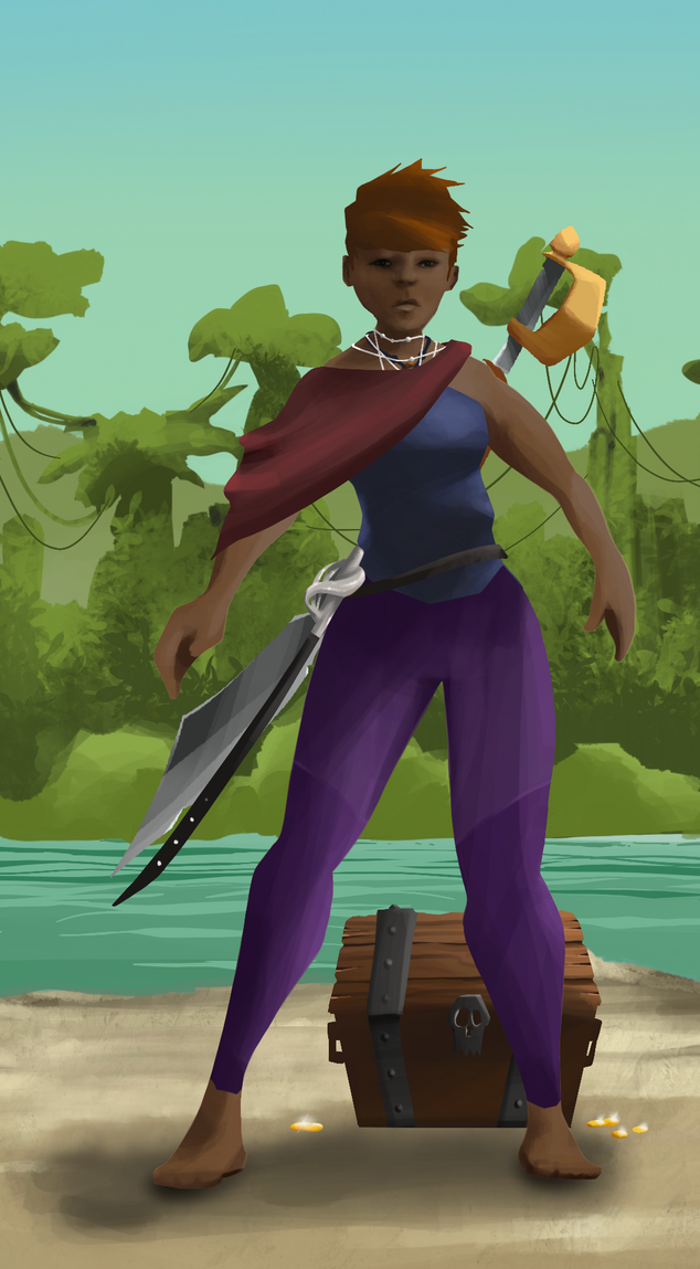 AlgoSeas Pirate #32894 NFT on Algorand