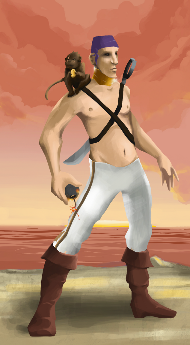 AlgoSeas Pirate #32896 NFT on Algorand