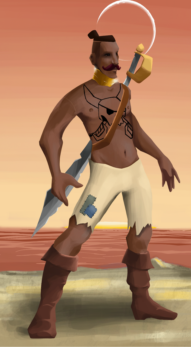 AlgoSeas Pirate #32898 NFT on Algorand