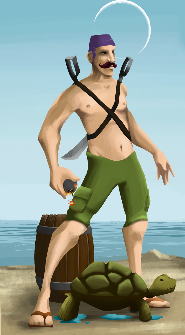 AlgoSeas Pirate #32904 NFT on Algorand