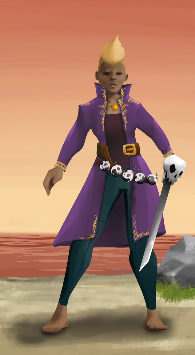 AlgoSeas Pirate #32929 NFT on Algorand