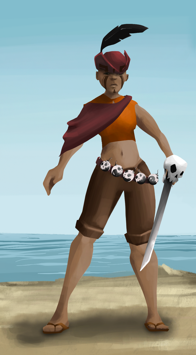 AlgoSeas Pirate #32943 NFT on Algorand