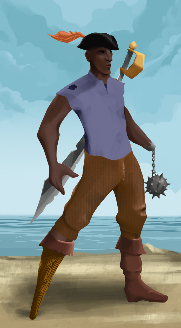 AlgoSeas Pirate #32950 NFT on Algorand