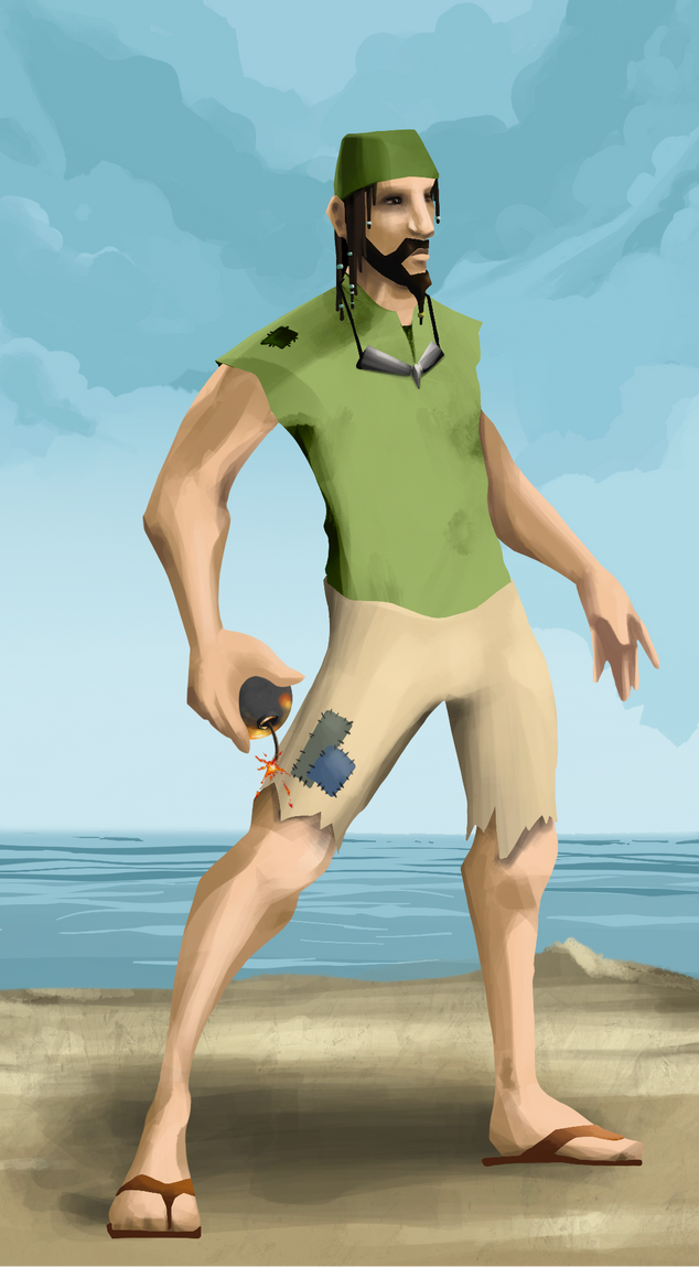 AlgoSeas Pirate #32965 NFT on Algorand