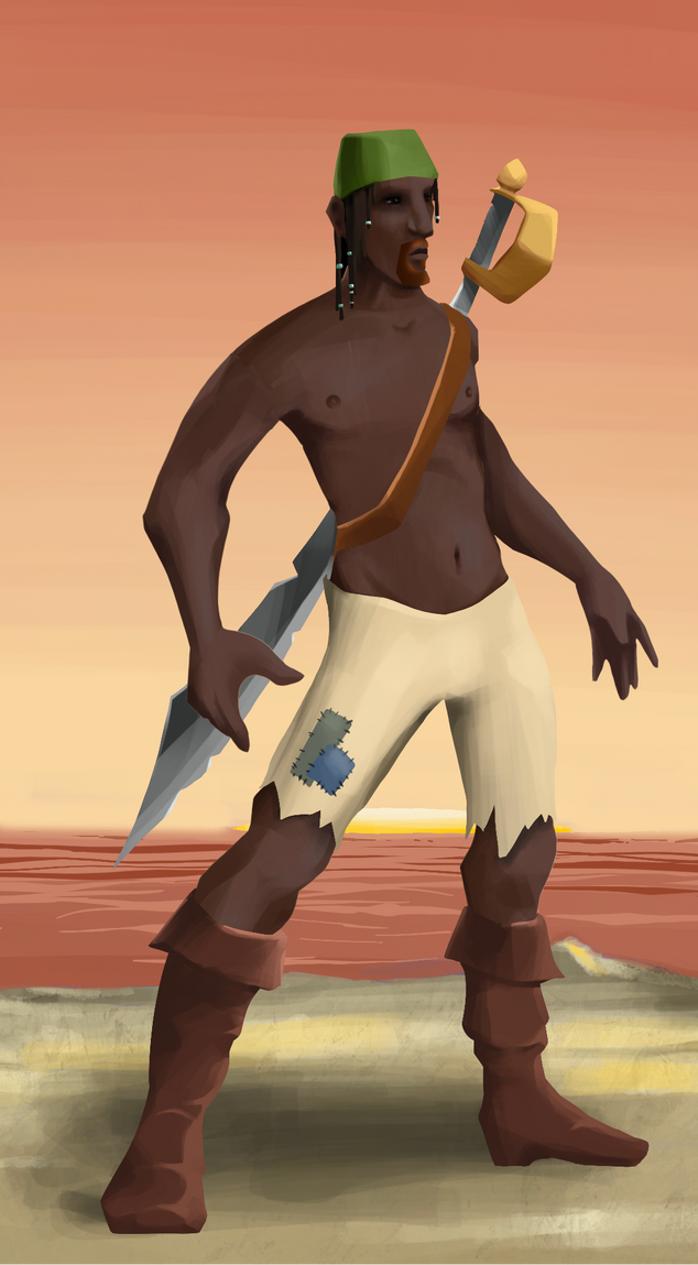 AlgoSeas Pirate #32966 NFT on Algorand