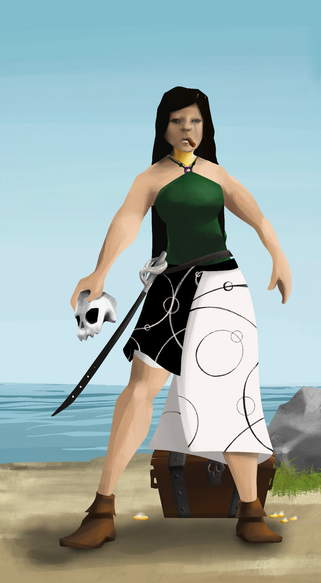 AlgoSeas Pirate #32970 NFT on Algorand