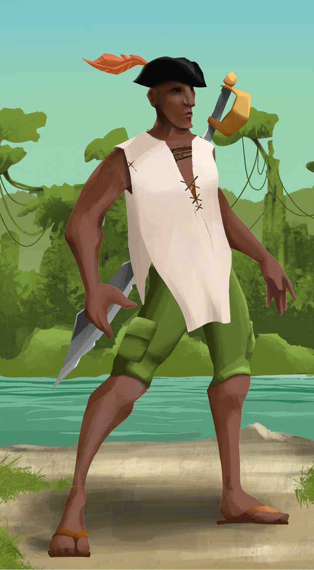 AlgoSeas Pirate #32973 NFT on Algorand