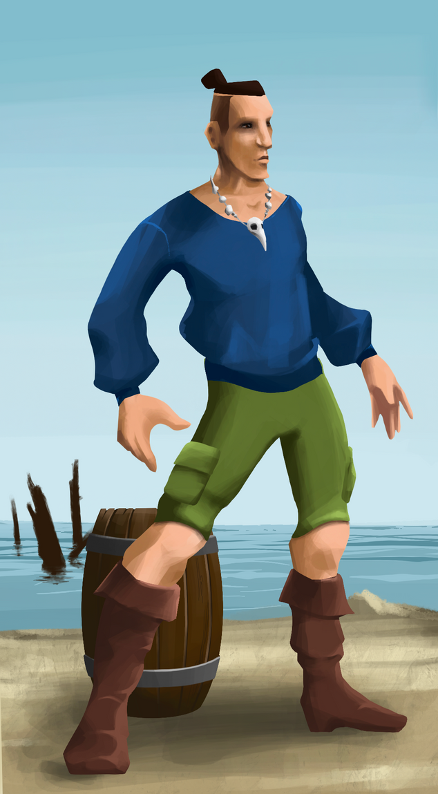 AlgoSeas Pirate #32974 NFT on Algorand