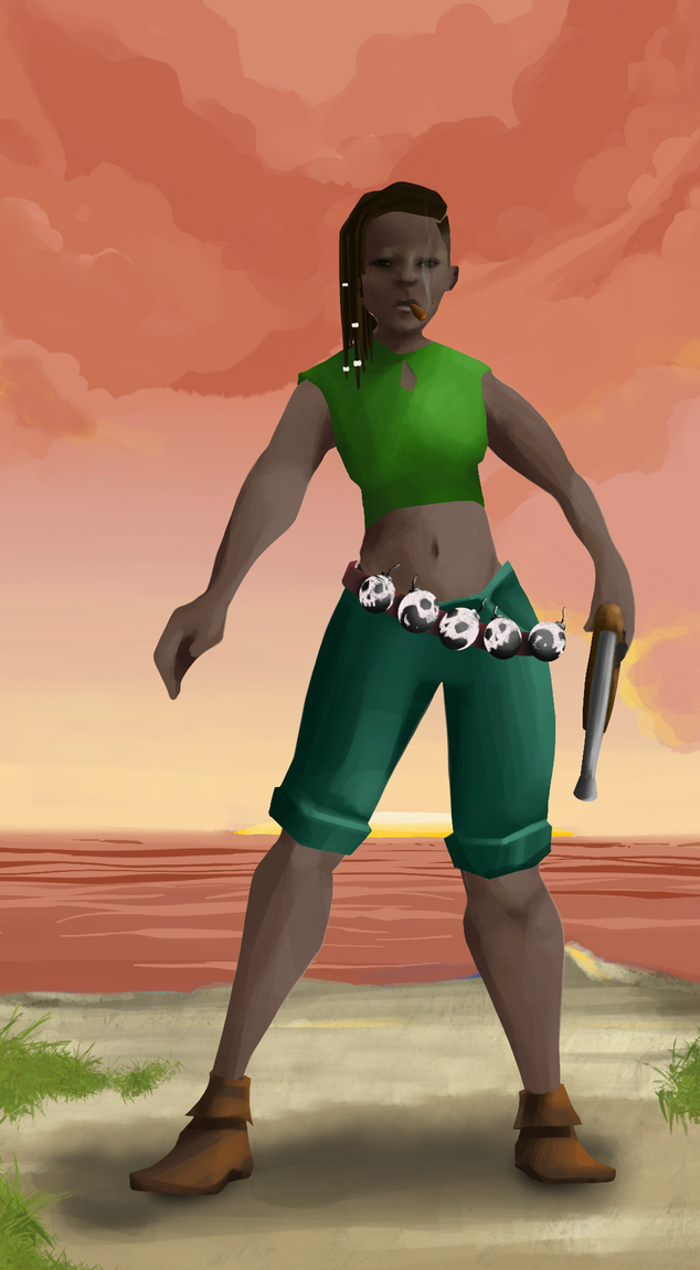 AlgoSeas Pirate #32980 NFT on Algorand