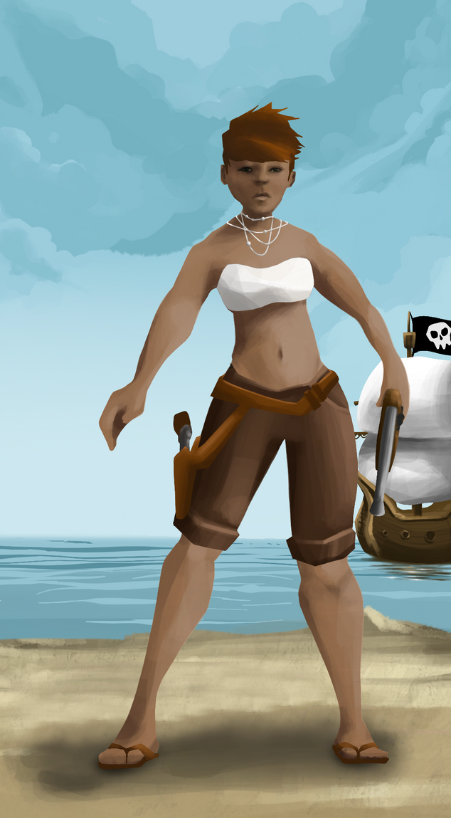 AlgoSeas Pirate #32982 NFT on Algorand