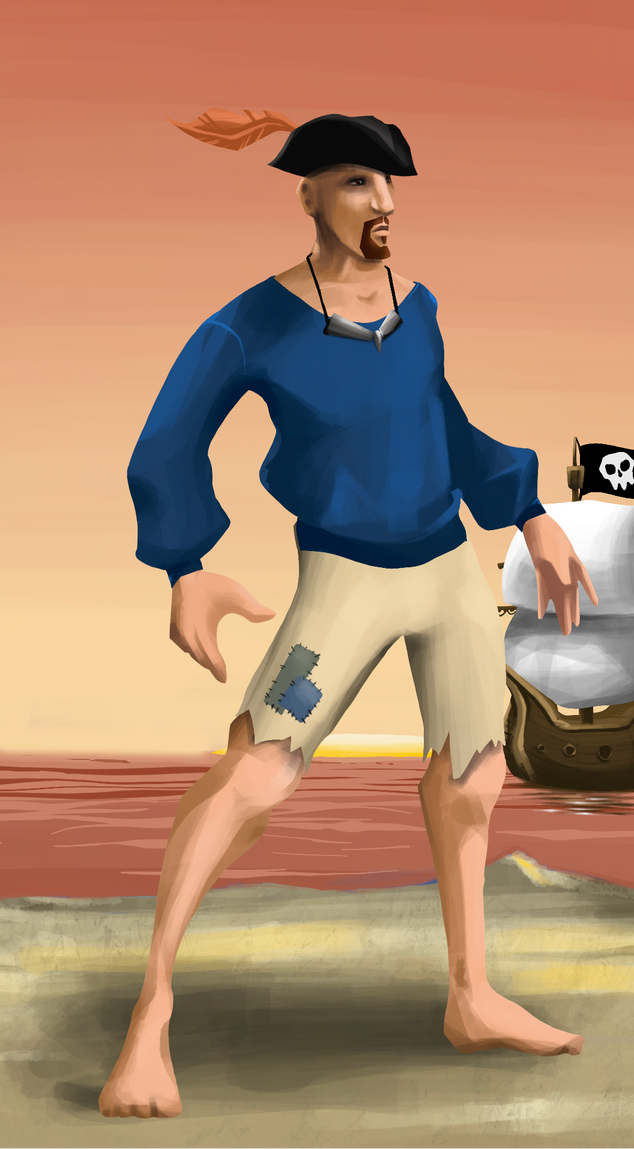 AlgoSeas Pirate #32984 NFT on Algorand