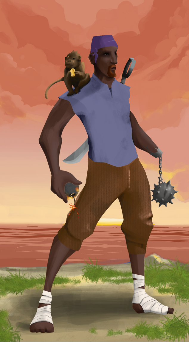 AlgoSeas Pirate #32999 NFT on Algorand