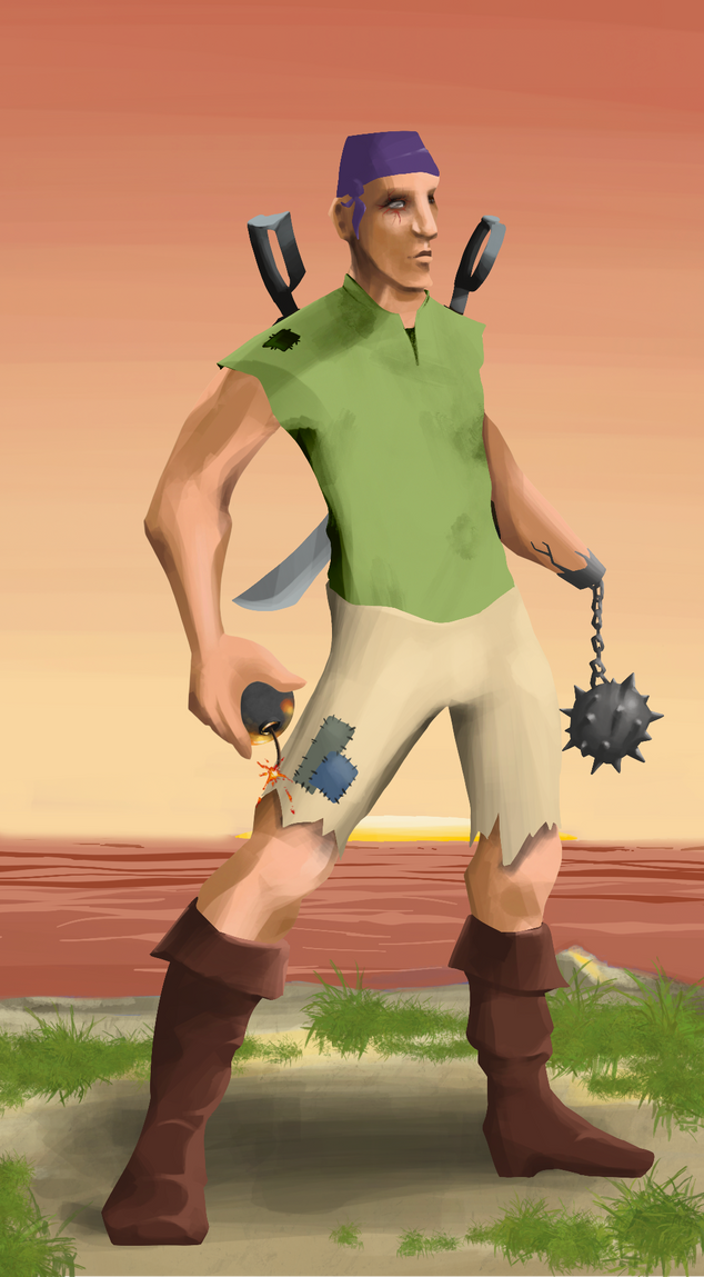 AlgoSeas Pirate #3301 NFT on Algorand