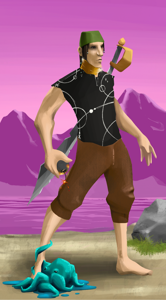 AlgoSeas Pirate #33012 NFT on Algorand