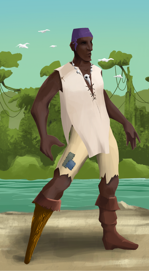 AlgoSeas Pirate #33015 NFT on Algorand