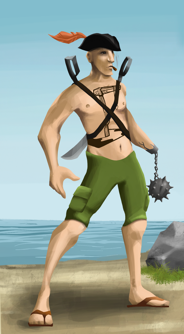 AlgoSeas Pirate #33016 NFT on Algorand