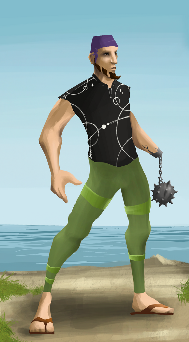 AlgoSeas Pirate #3302 NFT on Algorand