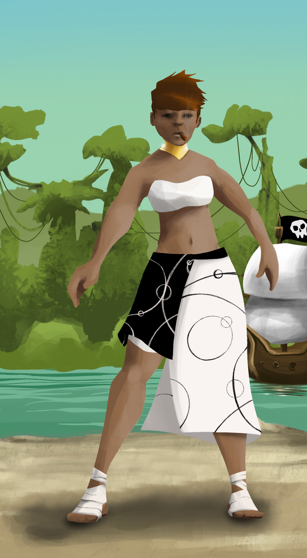 AlgoSeas Pirate #33029 NFT on Algorand