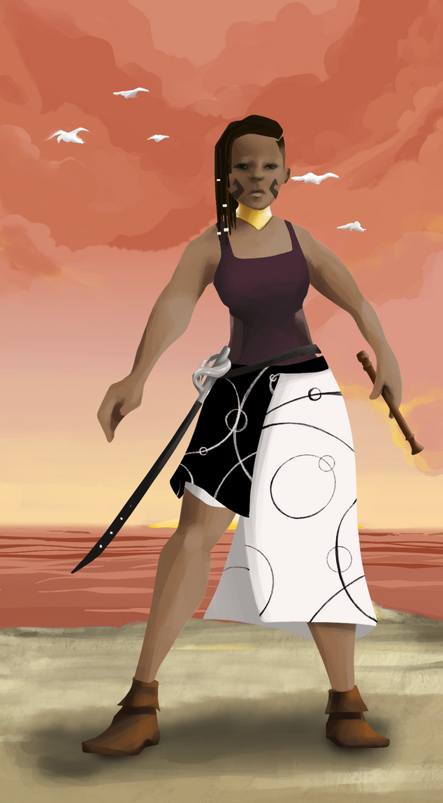 AlgoSeas Pirate #33032 NFT on Algorand