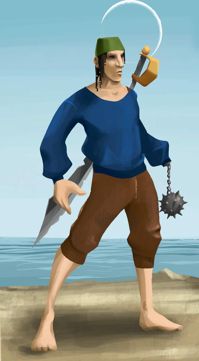 AlgoSeas Pirate #33041 NFT on Algorand