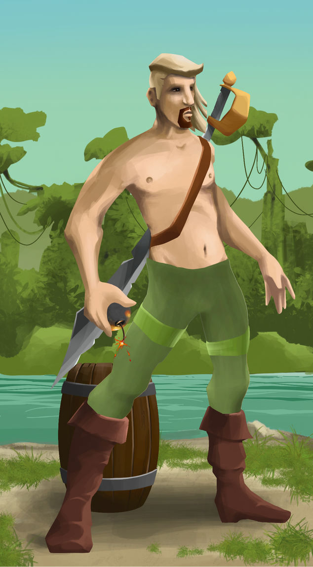 AlgoSeas Pirate #33042 NFT on Algorand