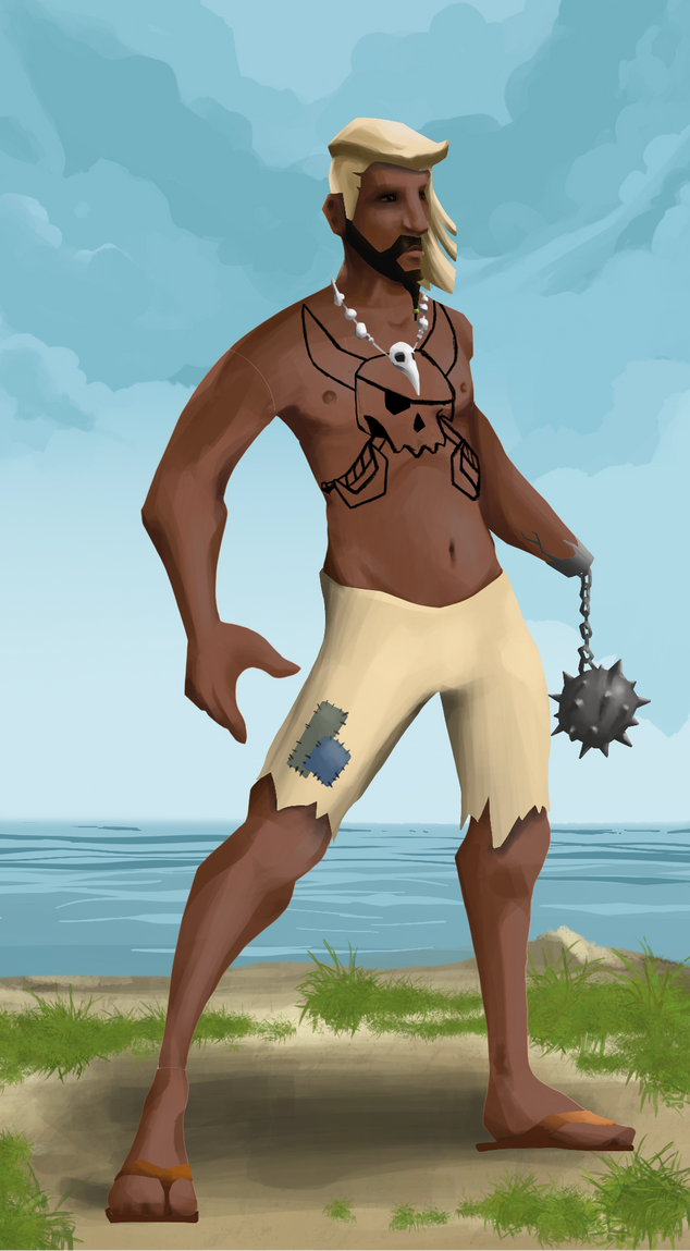 AlgoSeas Pirate #33047 NFT on Algorand