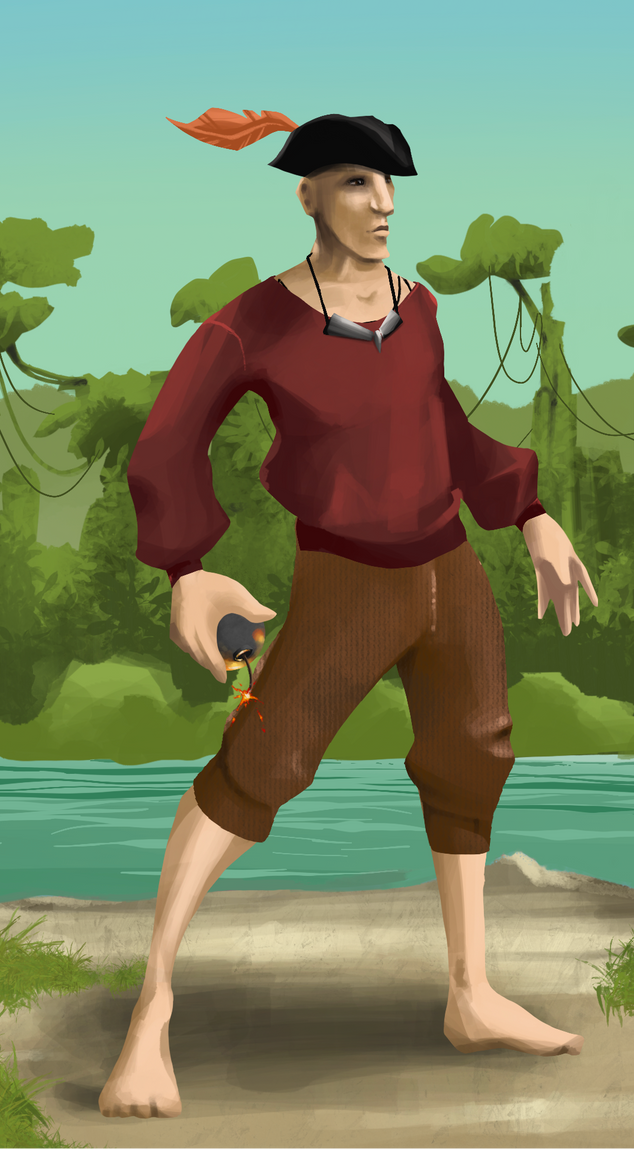 AlgoSeas Pirate #33058 NFT on Algorand