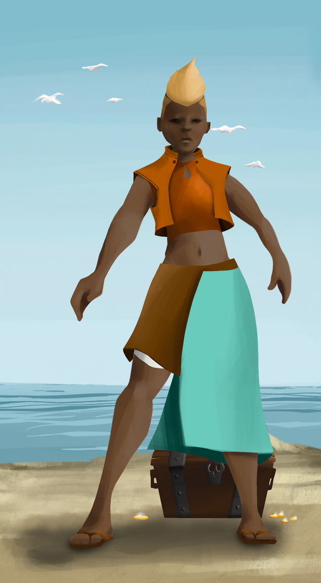 AlgoSeas Pirate #33061 NFT on Algorand