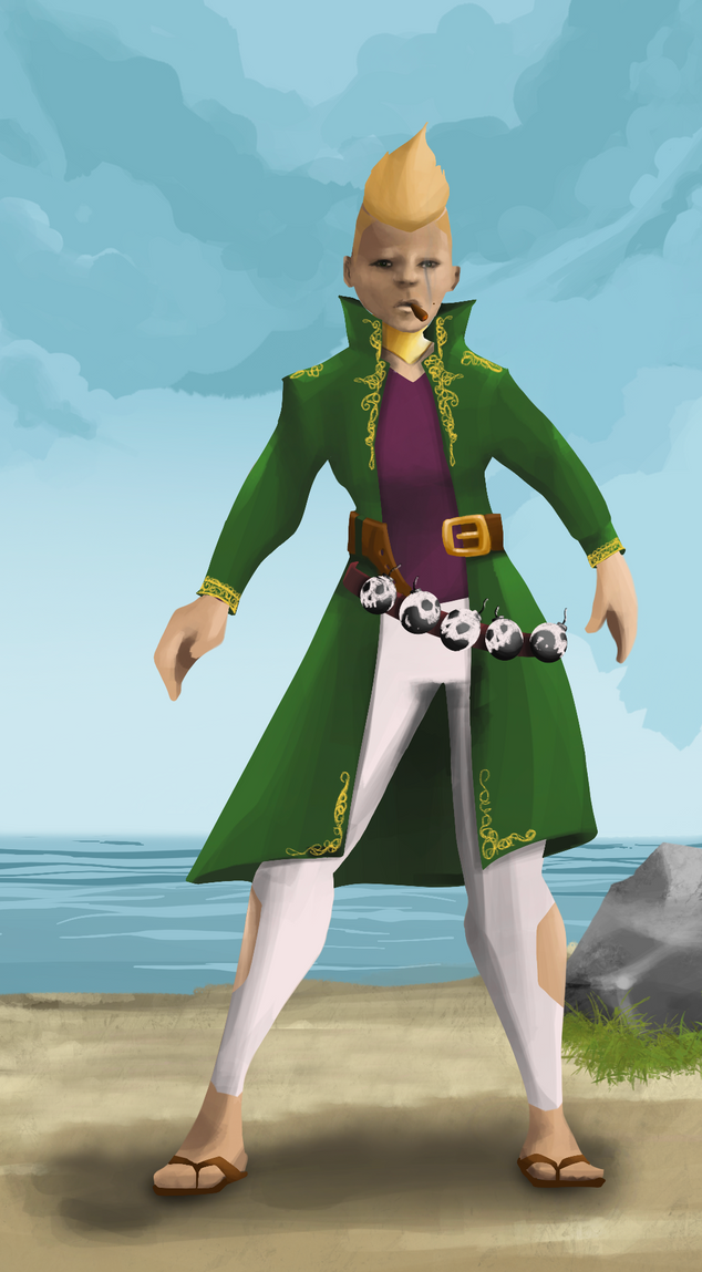 AlgoSeas Pirate #33072 NFT on Algorand