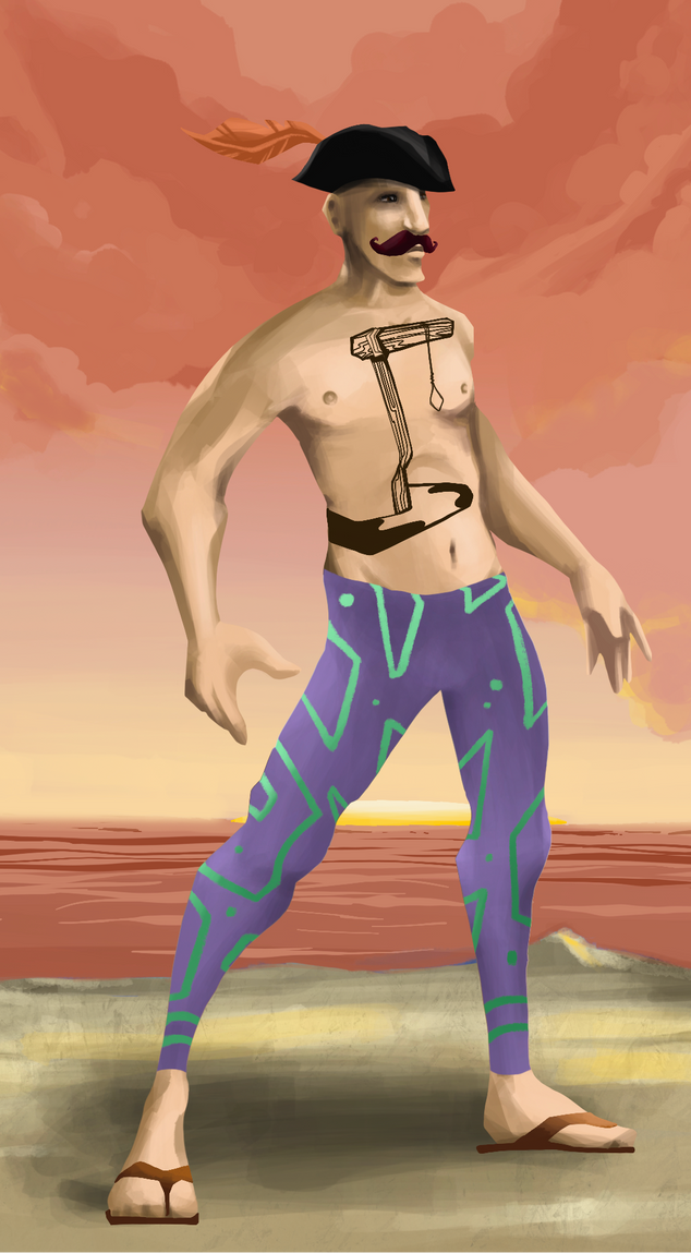 AlgoSeas Pirate #33078 NFT on Algorand