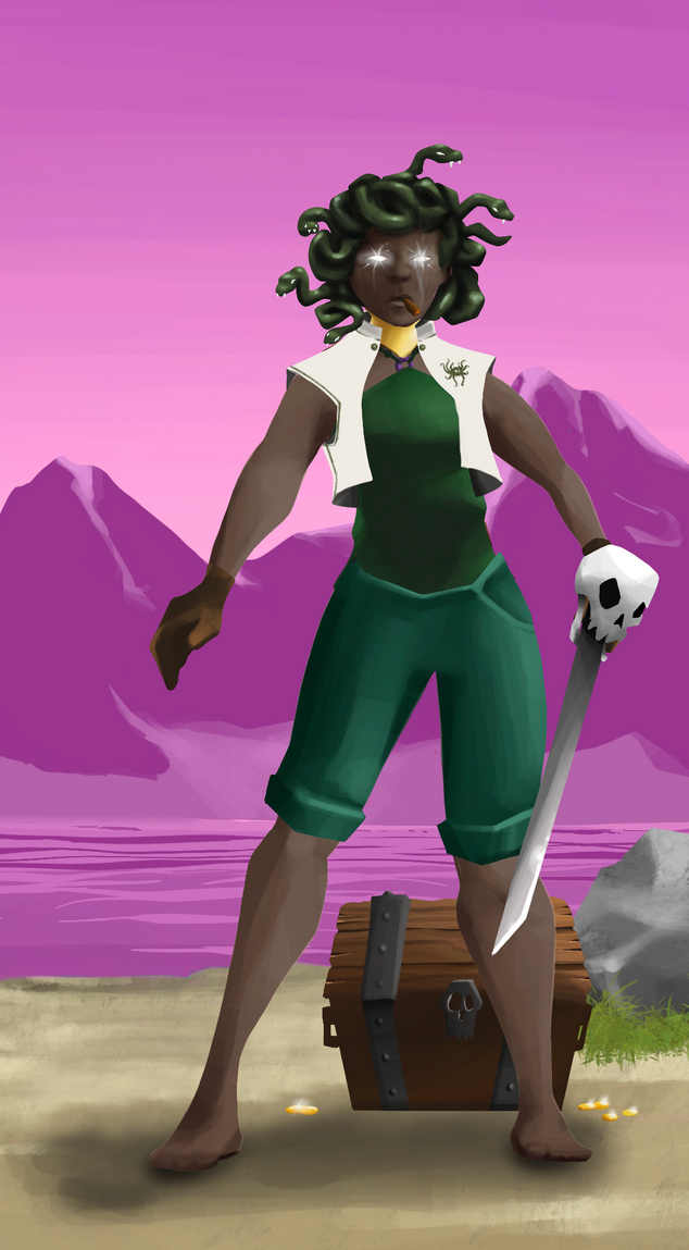 AlgoSeas Pirate #33079 NFT on Algorand